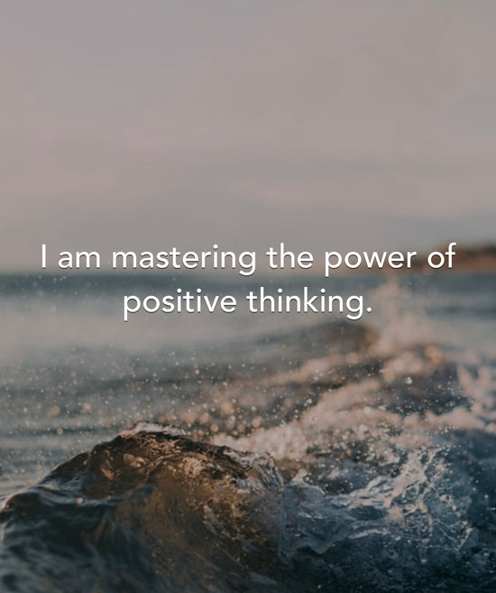 The power of positive thinking is unmatched!