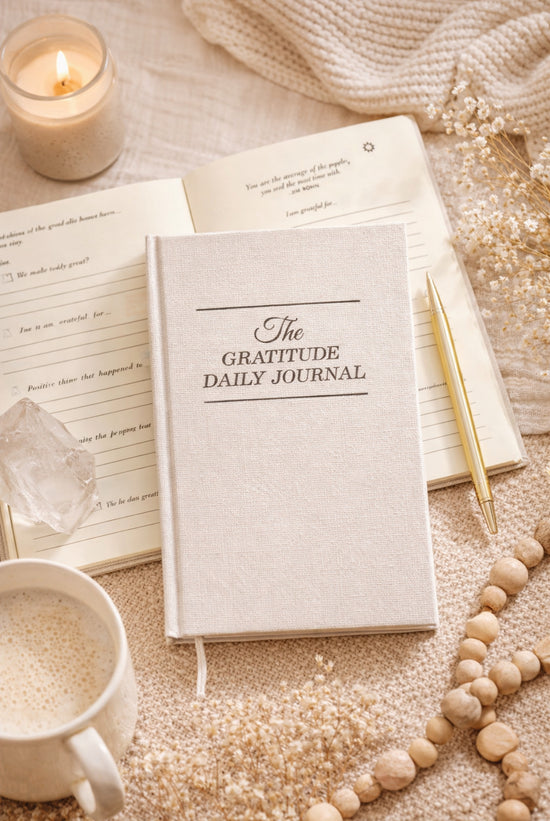 Gratitude Journal — Guided Self-Reflection Print